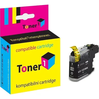 Cartridge Brother LC-123BK - LC123BK kompatibilní černá Toner1