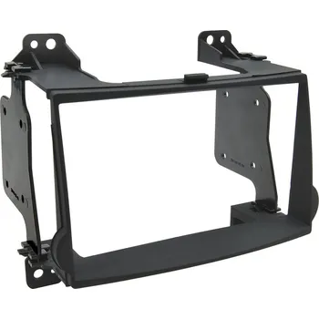 Autorádio Rámeček autorádia 2DIN do Hyundai H1 - černý / pogumovaný