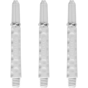 Příslušenství pro šipky Násadky na šipky Harrows Dimplex bílé, střední 41mm