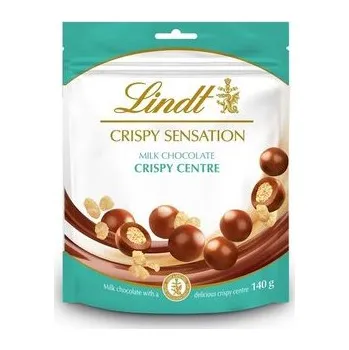 Čokoláda Čokoládové kuličky Lindt Crispy - mléčné s křupinkami, 140 g