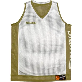 Dres Spalding Reversible Tank Top 40221207-khakisilvergrey Velikost XL