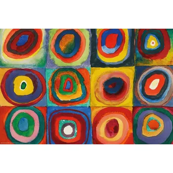Plakát Plakát, Obraz - Concentric Rings, Wassily Kandinsky