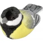 Hrající plyšový ptáček - Sýkora koňadra