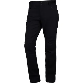 Pánské kalhoty NORTHFINDER Pánské outdoorové kalhoty softshell Aldora NO-3437OR Velikost: S, Barva: černá