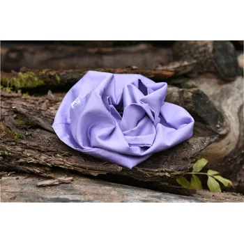 Šála Nelly bavlněná šála lila 45x75cm