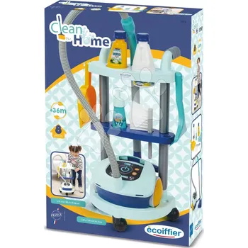 Hračka pro nejmenší Úklidový vozík s vysavačem