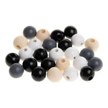 Set školních potřeb Koraliki drewniane do nawlekania 16mm 25szt