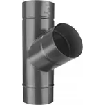KJG odbočka svodových rour 72° 100/100 / pozink RAL 7016 antracit