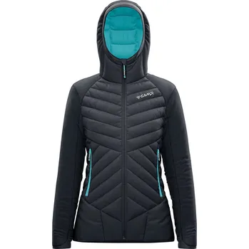 Bunda Camp Buran Jacket Lady L black/sky blue