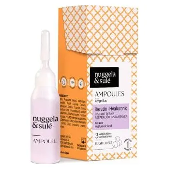 Vlasová regenerace Keratin-hyaluronová ampule Nuggela & Sulé 10ml
