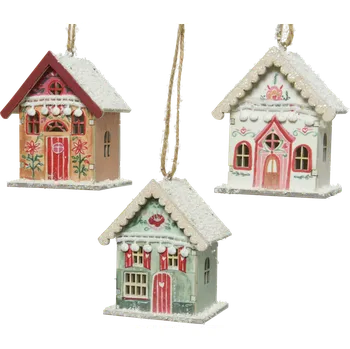 Textilomanie Christmas House závěsný…