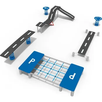 Dětské hřiště Playground System Dětské hřiště z nerezu - Dopravní hřiště 16165