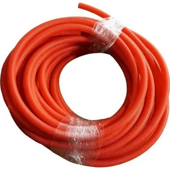 Vodovodní potrubí HERZ ochranná trubka 15-17mm, 50m, v kole, červená