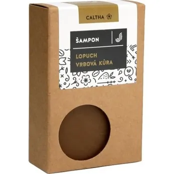 Šampon CALTHA Tuhý šampon lopuch a vrbová kůra, 100g