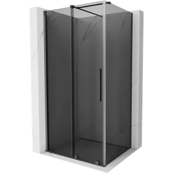 Mexen Velar posuvná sprchová kabina 120 x 90 cm, grafit, broušená gun gray - 871-120-090-41-66 Sprchové kouty