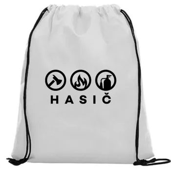 Sportovní vak Vak na záda - Hasič Růžová