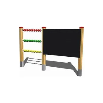 Hra na zahradu Playground System Tabule na malování s počítadlem .