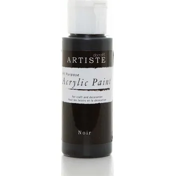 Speciální výtvarná barva Akrylová barva DOA 763259 59 ml Noir