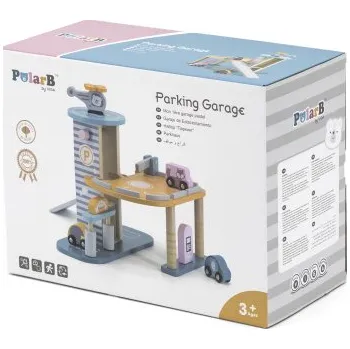 garáž VIGA Dřevěná garáž s auty PolarB 440298