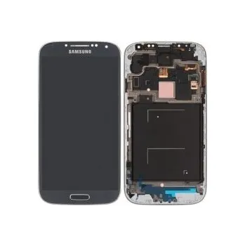 LCD Displej + Dotykové sklo + Rám Samsung i9505 Galaxy S4 - Samsung Galaxy S4 i9500 - Modrý LCD displej + dotyková vrstva s rámečkem