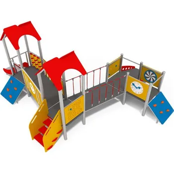 Dětské hřiště Playground System Dětské hřiště z nerezu se skluzavkou - 11351