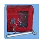 Požární krabička M 100x100x40mm (krabička se sklem )