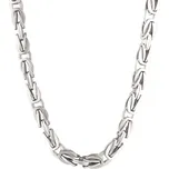 Náhrdelník pánský z pískované oceli 42011.1