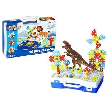 Karnevalový kostým Klocki 3D do przykręcania z walizką