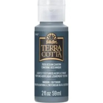 Speciální výtvarná barva FolkArt Terra Cotta Acrylic Paint - 58 ml Folkart terr: OCEAN CAVERN TERRA COTTA