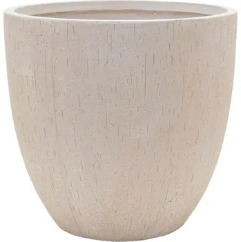 Květináč Baq Raindrop Couple Beige Ø 37 cm / V 33 cm