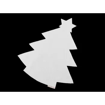 Bytová dekorace Stoklasa Vánoční dárkové balení na láhev Balení: 1 ks, Varianta: 1 bílá