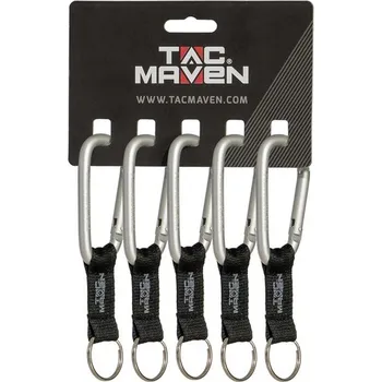 Karabina PENTAGON CARABINER 8ΜΜ D25029 SILVER ONE SIZE