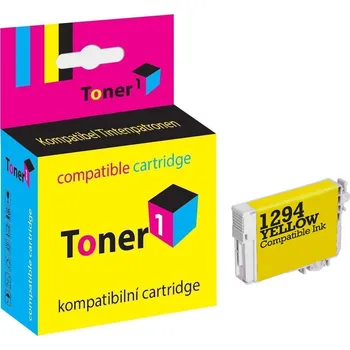 Cartridge Epson T129440 - T1294 kompatibilní žlutá Toner1