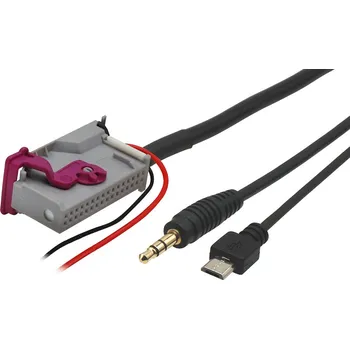 AUX a micro USB adaptér Audi