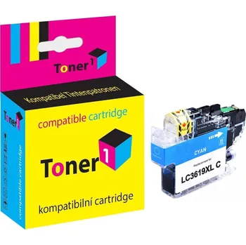 Cartridge Brother LC-3619XLC - LC3619XLC kompatibilní azurová Toner1