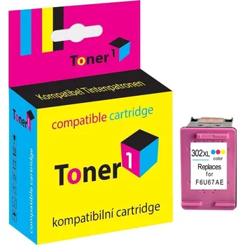 Cartridge HP F6U67AE - 302XL kompatibilní barevná Toner1