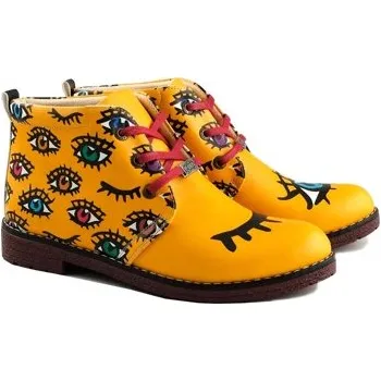 Dámské polobotky Dámské šněrovací kotníkové polobotky Goby GNHP148 36