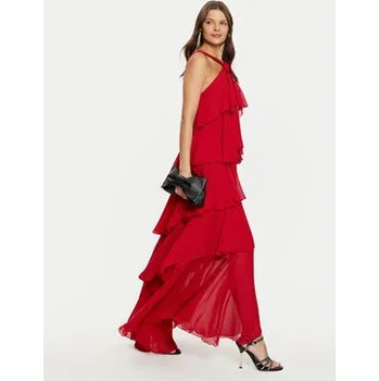 Dámské šaty Vero Moda Večerní šaty Felicia 10295237 Červená Slim Fit S