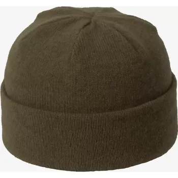 Čepice Pánská čepice Lambswool Olivová Univerzální