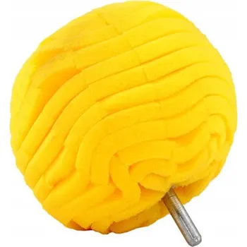 HOUBIČKA NA LEŠTĚNÍ KULATÁ LEŠTIČKA NA DISKY KOL LAKU AUTA TVRDÁ 80MM