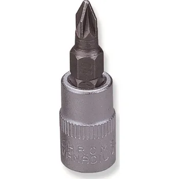 Auto-moto Zástrčné hlavice šroubovací, křížové Pozidrive, 1/4", velikosti PZ0-PZ3 - JONNESWAY, Velikost: PZ1