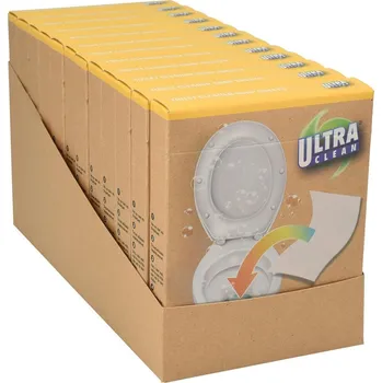 WC čistič ubrousky mýdlové na čištění WC toalet (10ks) ULTRA CLEAN