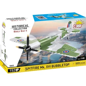 Stavebnice COBI COBI World War II 5865 Spitfire Mk. XVI Bubbletop