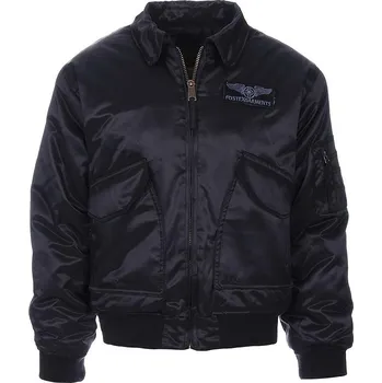 Pánská bunda US letecká bunda Fostex CWU Heavy - černá, 3XL