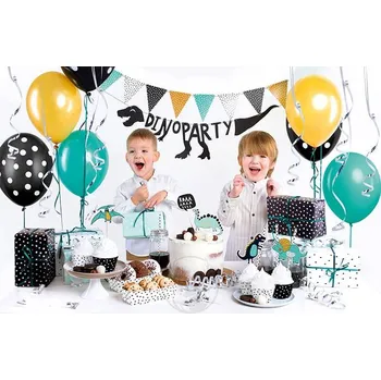 Party dekorace Balónky + sada párty dekorací - Dinosauři