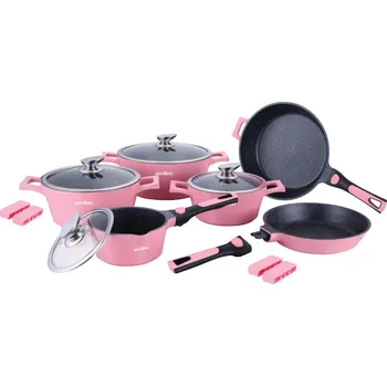 Sada nádobí BestBerg BBN-1014P 14 ks