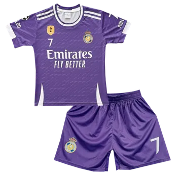 Fotbal Numberoplus Dětský fotbalový dres Komplet FC Real Madrid - Cristiano Ronaldo CR7 Velikost: 7-let.(vel.116)