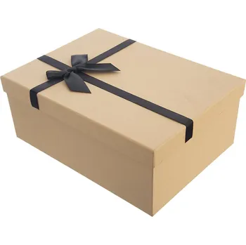ORION Papírová dárková krabice 30 x 21 x 12cm hnědá