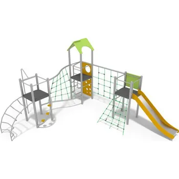 Dětské hřiště Playground System Dětské hřiště z nerezu se skluzavkou 11603