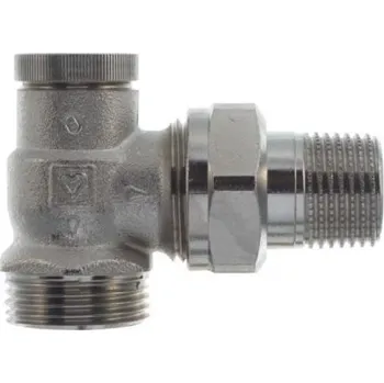 Ventil HERZ RL-1 radiátorové šroubení 1/2" rohové, uzavíratelné